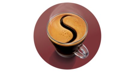 Delicious coffee crema layer as proof of SENSEO® quality