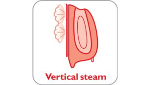 Vapor vertical para remo&ccedil;&atilde;o de vincos em tecidos pendurados