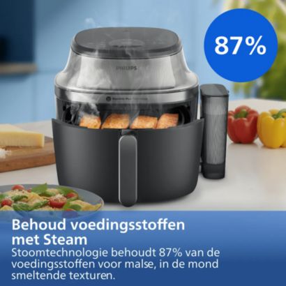 Frituur, gril, bak... en stoom!