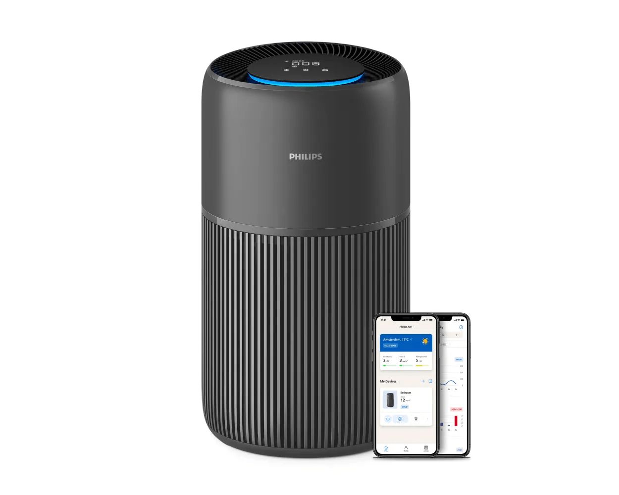 Our quietest purifier. Clean air, barely a sound.