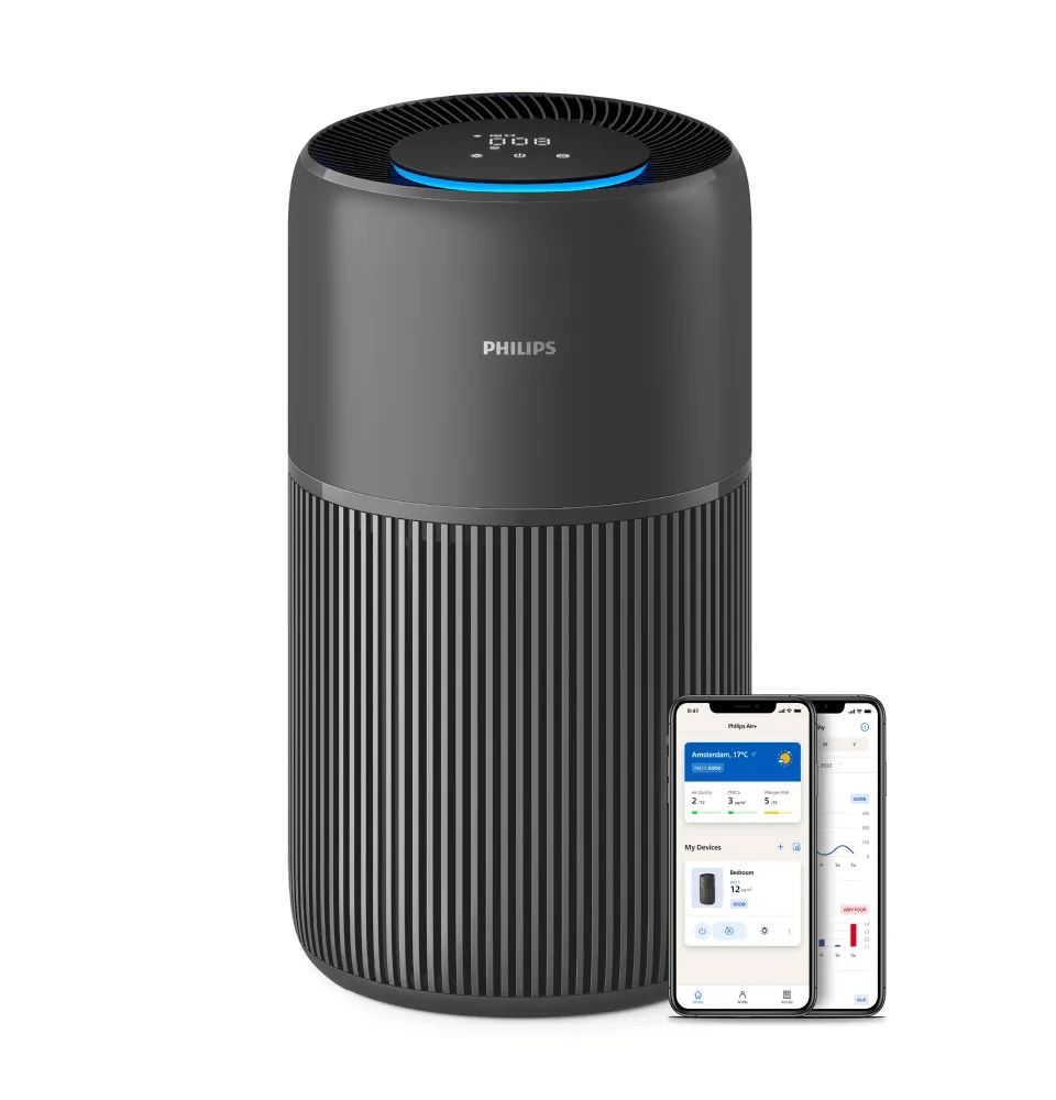 Our quietest purifier. Clean air, barely a sound.