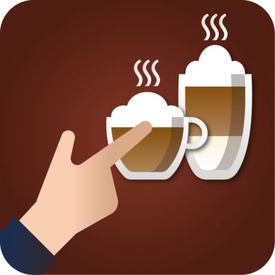 Skani karšta kapučino ir latė makiato vienu paspaudimu