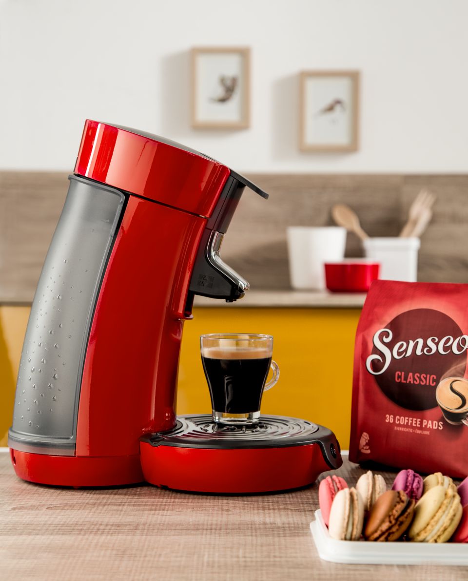 Un délicieux café à la simple pression d'un bouton