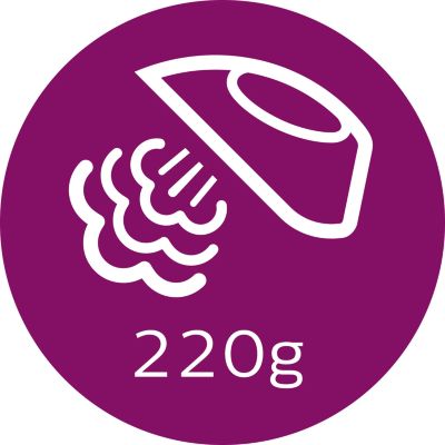 Η βολή ατμού έως 220 γρ. απομακρύνει και τις πιο επίμονες τσακίσεις