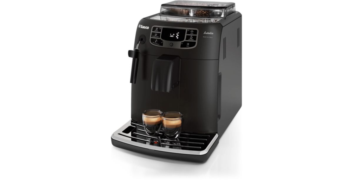 Saeco Intelia Deluxe Super-automatic espresso machine HD8758/57