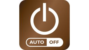 Auto shut-off after 30 min. for energy saving and safety