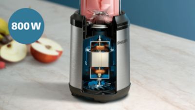 800 W „ProBlend Plus“ variklis, kad produktų trynimas nesukeltų jokio vargo