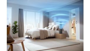 Hautes performances adaptées aux pièces mesurant jusqu'à 49 m²