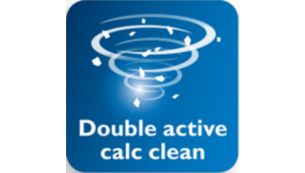 Control deslizante Calc Clean para eliminar fácilmente la cal de la plancha