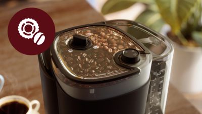 Macinacaffè integrato per una macinatura personalizzabile