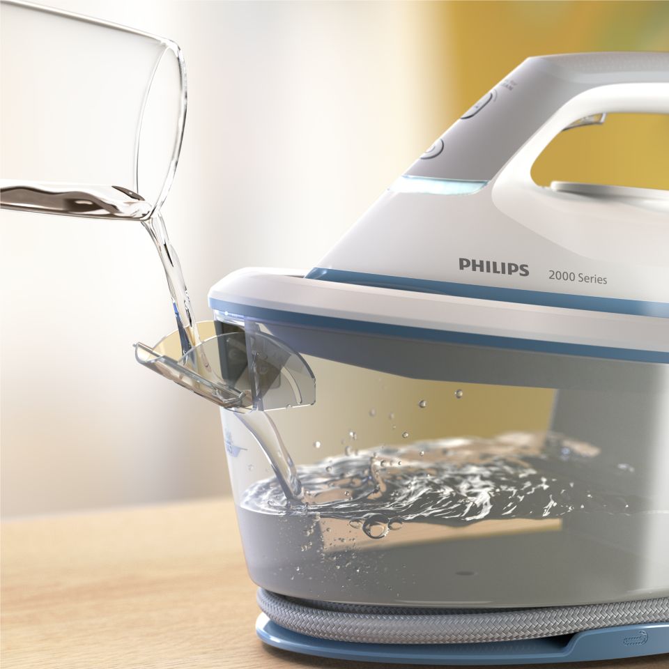 Up to 25% less time spent ironing*