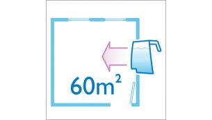 Limpa mais de 60&nbsp;m2 com um dep&oacute;sito de &aacute;gua