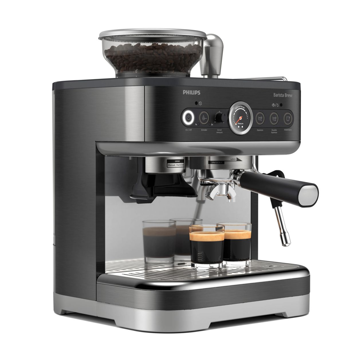 Philips Barista Brew Semi-automatic espresso machine PSA3218/10R0