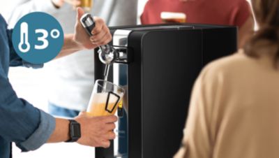 Cerveja fresca e fria durante 30 dias