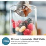 Mixez tous les ingrédients, même les plus durs, en un tournemain