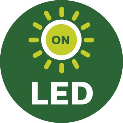 Blue light indicator