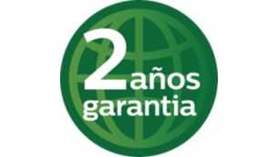 2 años de garantía completa