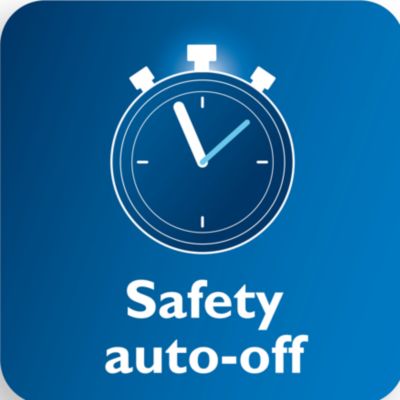Iron switches off automatically when left unattended