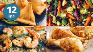 12 cooking methods in one handy appliance