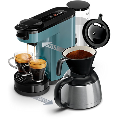 HD6591/40 SENSEO® Switch Machine à café à dosettes et filtre