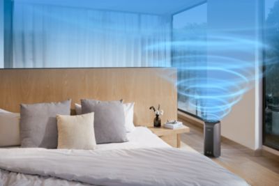 Бързо пречистване, подходящо за стаи до 45 м²