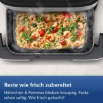 Megabasket. Mega Möglichkeiten: Steam. Airfry. SteamFry.