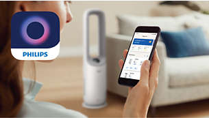 De Philips Air+-app: uw slimme, schone-luchtoplossing