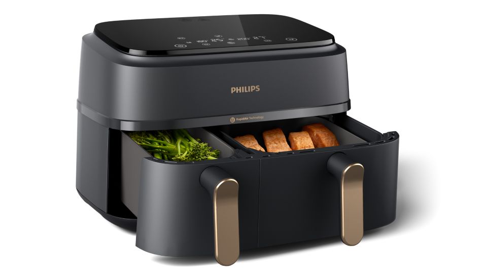 3000 Series Philips Airfryer Dual Basket NA352/00 | Philips