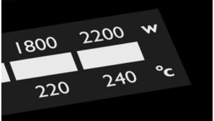 2200W high power for faster cooking