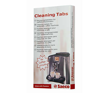 Coffee cleaning tablets