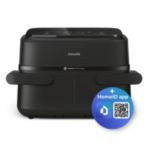 Our most compact dual basket airfryer