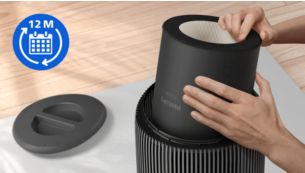 Long-lasting filter of 1 year