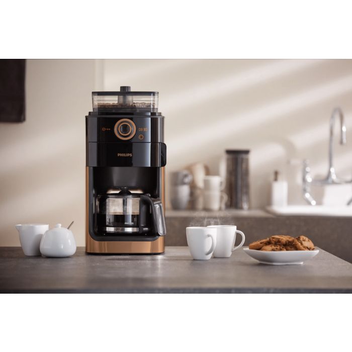 Grind & Brew Coffee maker HD7768/70 | Philips