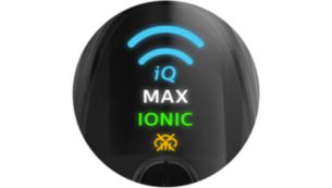 Удобные режимы подачи пара: DynamiQ, MAX, IONIC и OFF