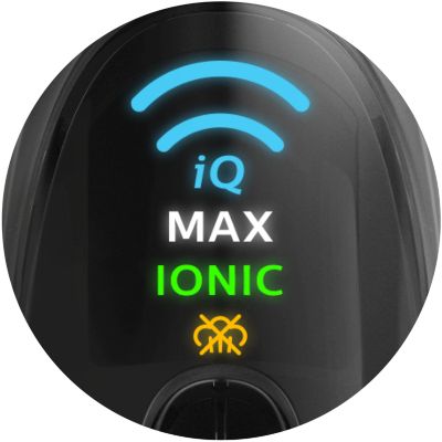 Patogūs garų režimai: „DynamiQ“, MAX, IONIC ir OFF