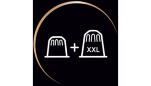 Compatible avec les capsules L'OR Espresso et L'OR Barista