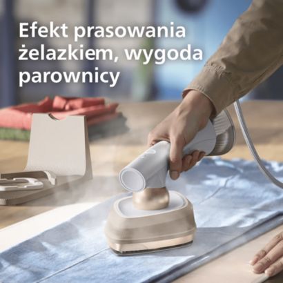 Efekt prasowania żelazkiem, wygoda parownicy