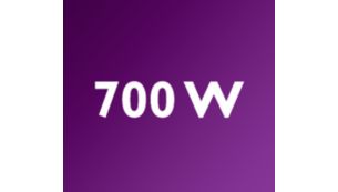 Galingas 700 W rankinio maišytuvo variklis užtikrina geriausius maišymo rezultatus