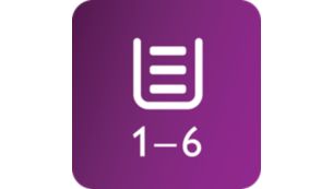 6 种程序：除菌或除菌加烘干