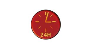 Preset-timer for 24 hours