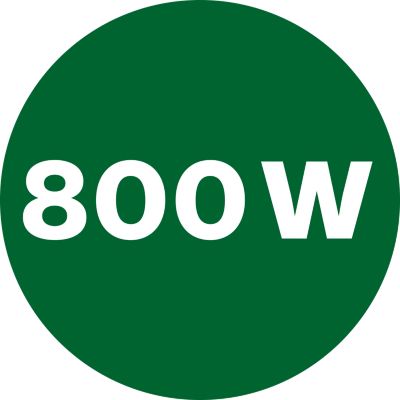 Мощен 800 W мотор за страхотни резултати