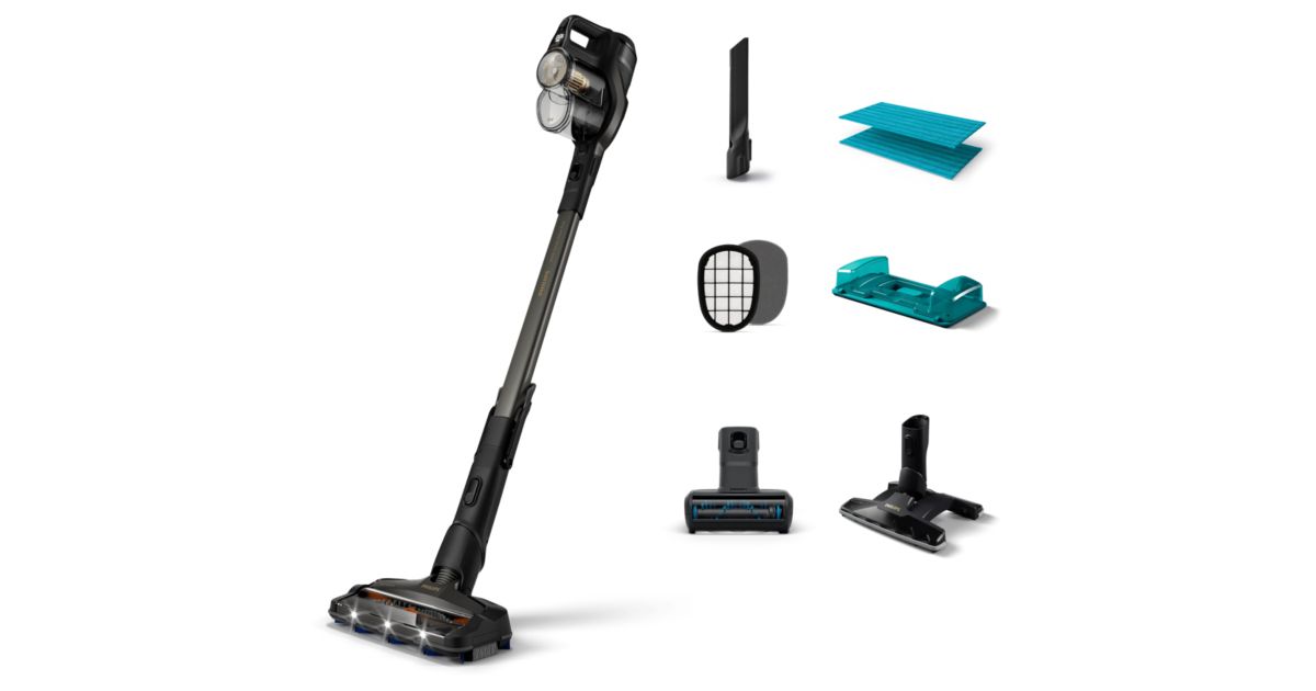 8000 Series Aqua Plus Безкабелна прахосмукачка XC8347/01 | Philips