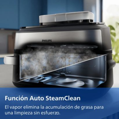 Megabasket flexible para cocinar al vapor, freír o usar con aire