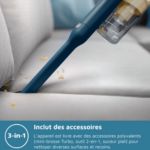 Un nettoyage puissant sur les sols durs et textiles