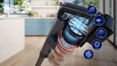 Filtrisüsteem lukustab kuni 99,9% peentolmust ja allergeenidest (8)