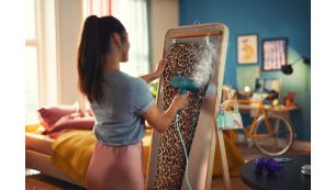 Placa de vapor met&aacute;lica para melhores resultados de vapor