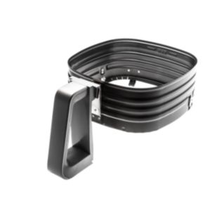 Premium XXL QuickClean Korb, Schwarz/Kupfer