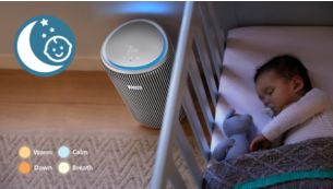 Create a clean and comforting sleep environment with a night light