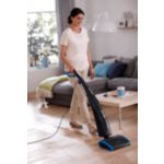 Vacuums, mops and dries in one go