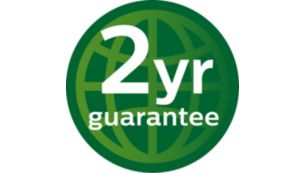 2 year worldwide warranty